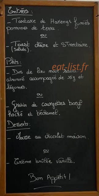 Une histoire de goût — carte page 1