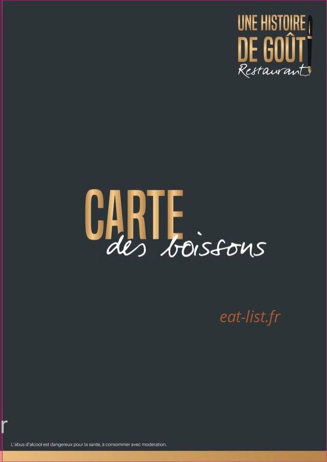 Une histoire de goût — carte page 4