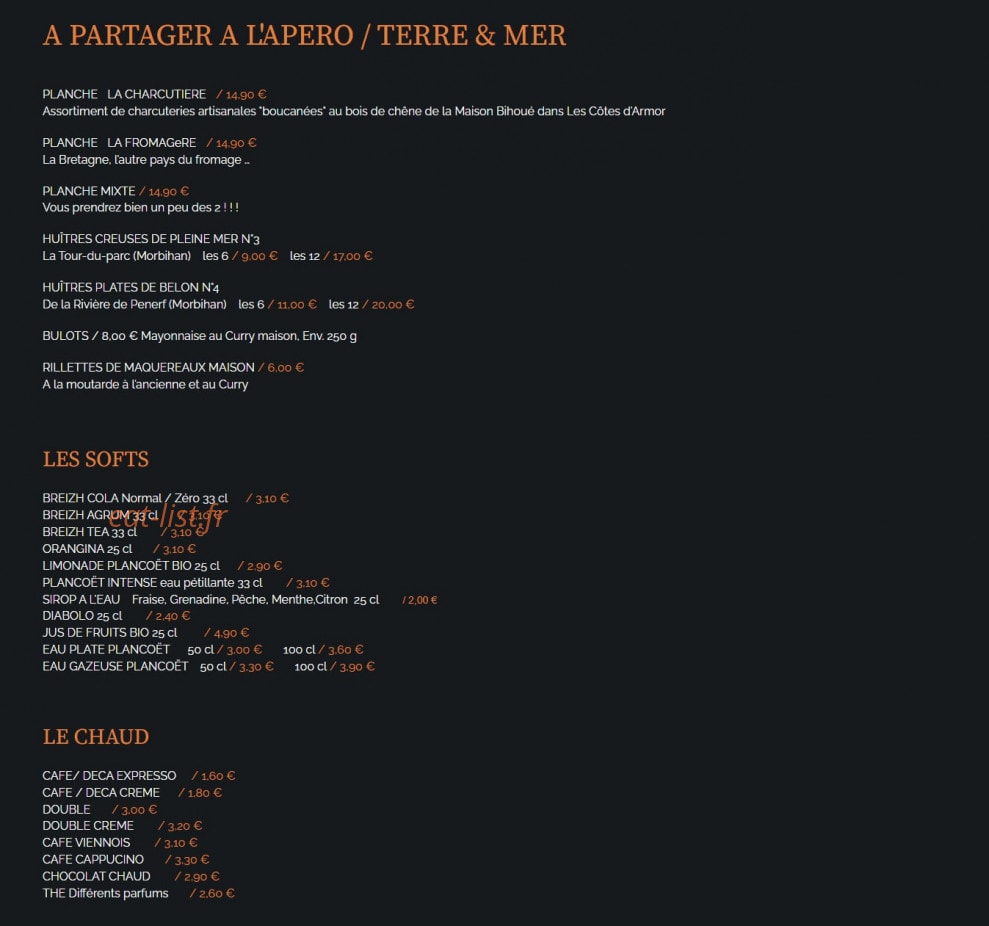 Burger Et Sarrasin — carte page 2