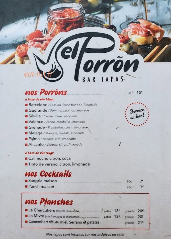 El Porrõn — carte page 1