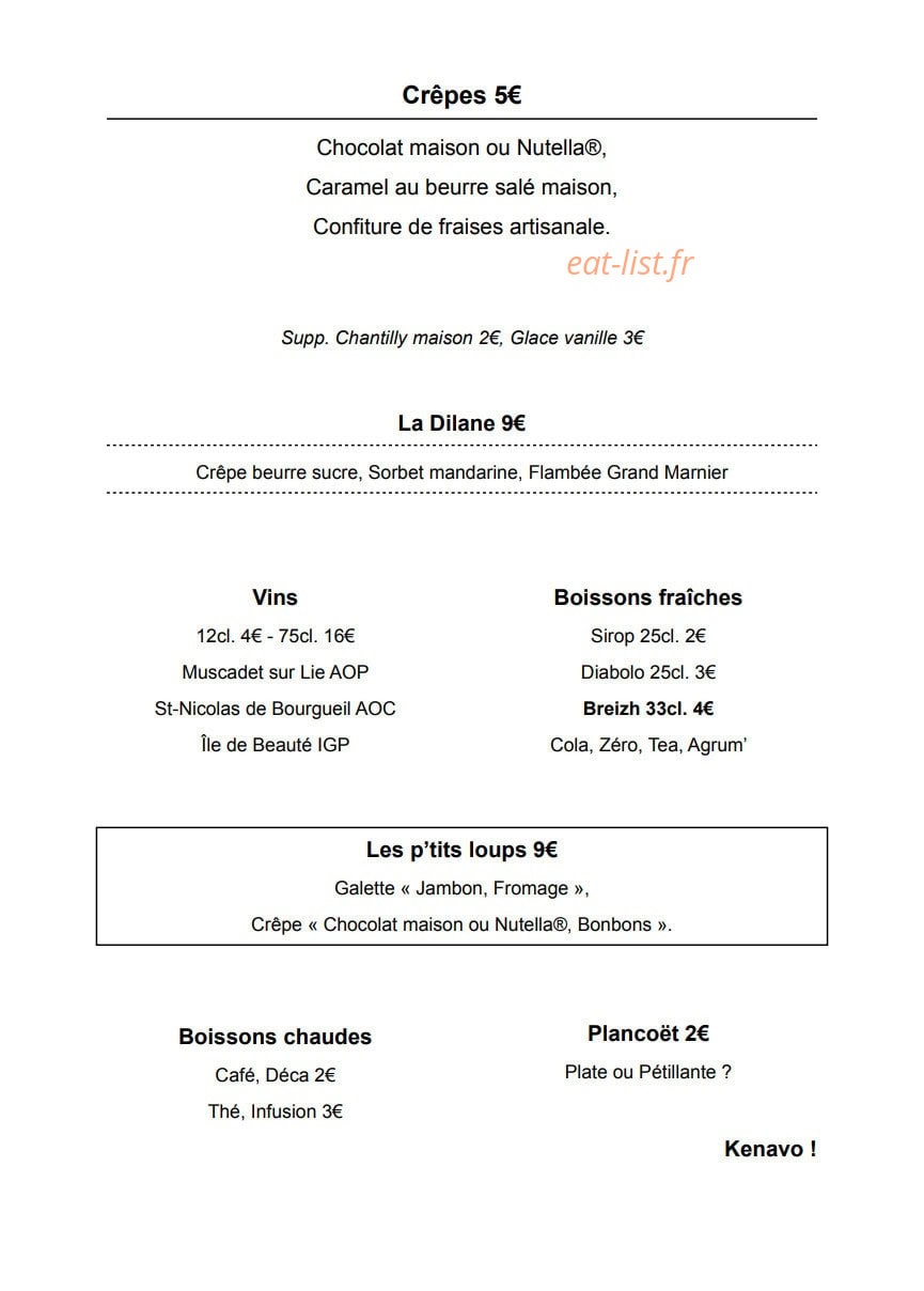 La Dilane — carte page 2