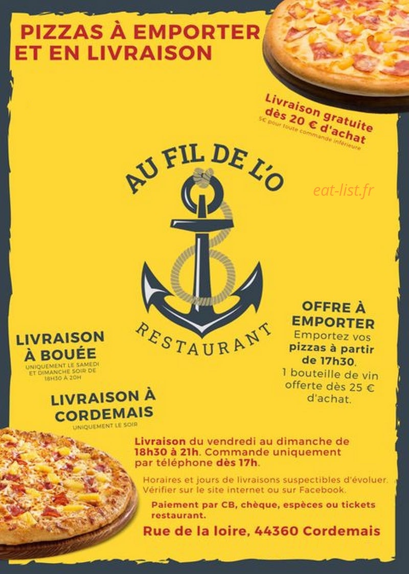 Au fil de l'Ô — carte page 1