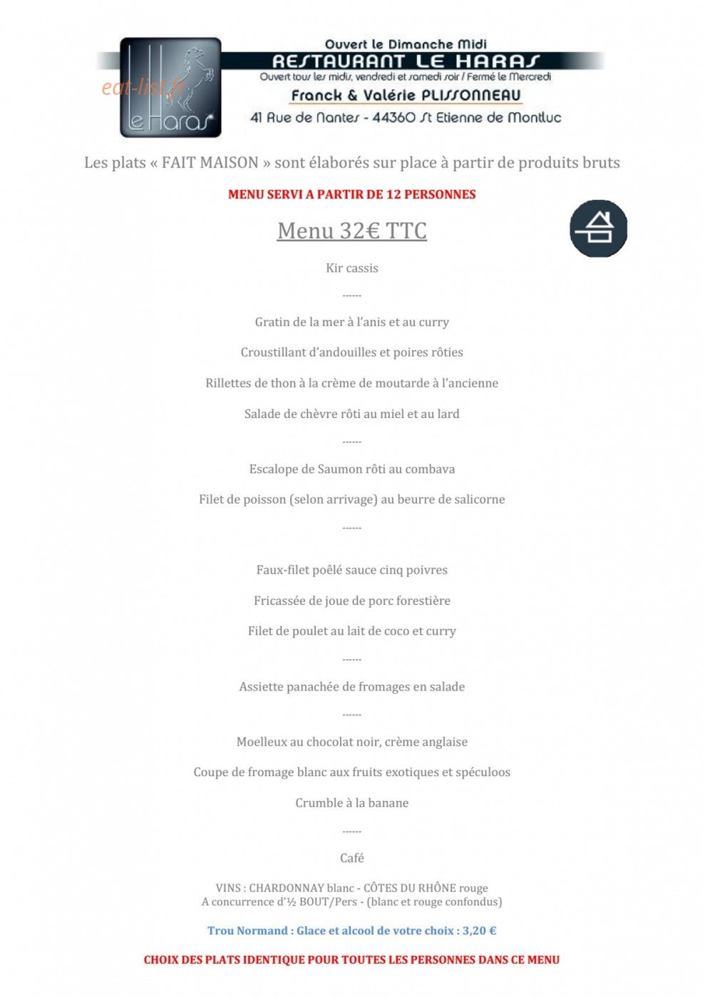 Le Haras — carte page 3