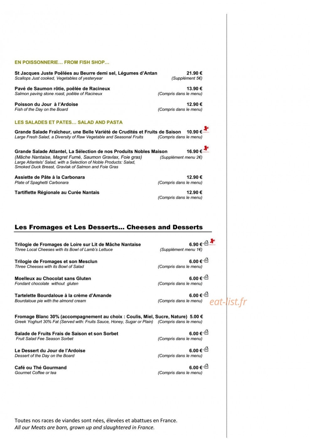 L'Atlantel — carte page 2