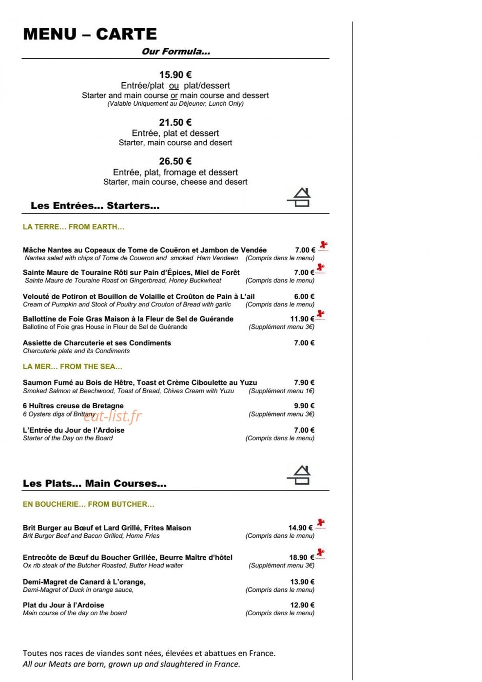 L'Atlantel — carte page 1