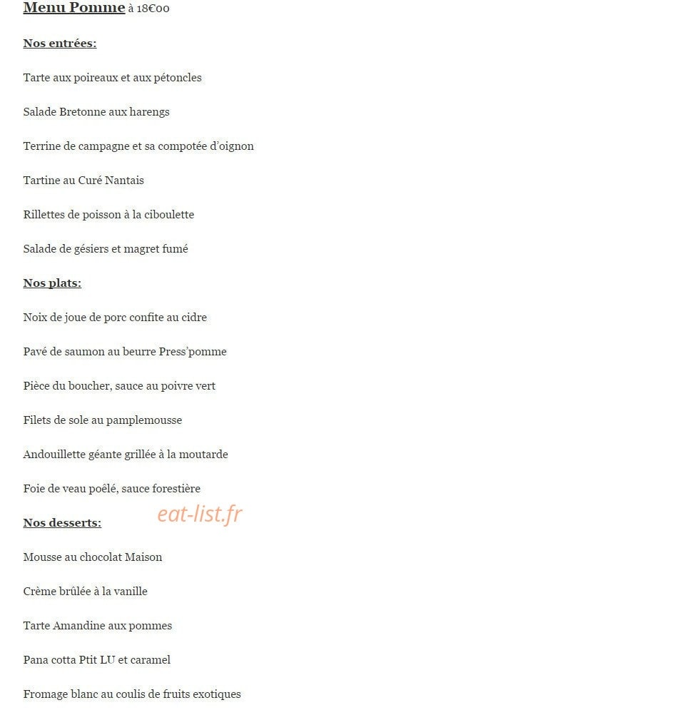 Press’ Pomme — carte page 3
