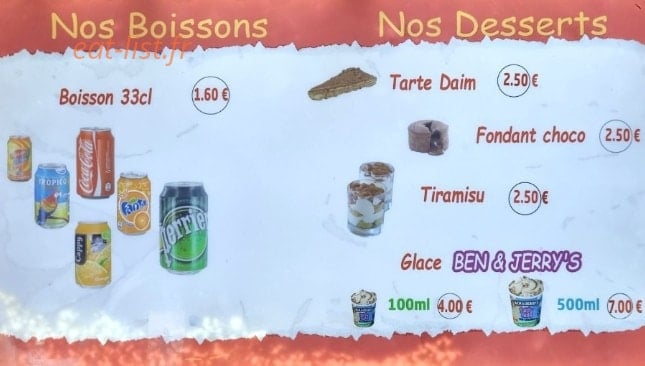 Vigneux kebab — carte page 5