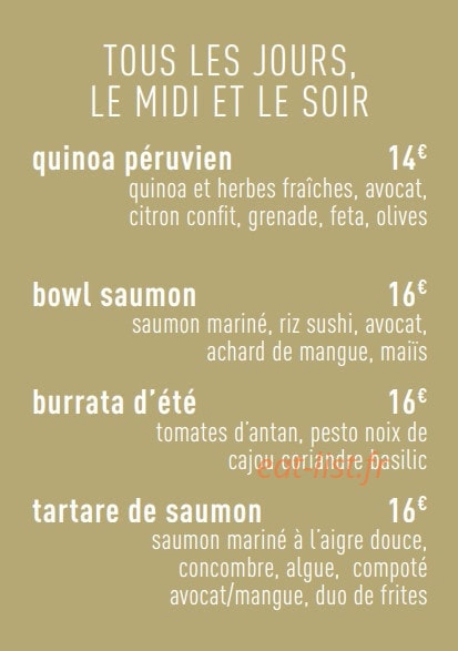 Bahia Tikka — carte page 2