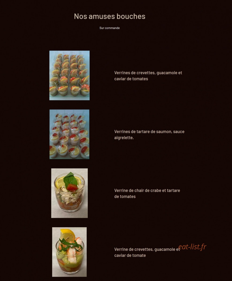 Carpa Bella — carte page 2