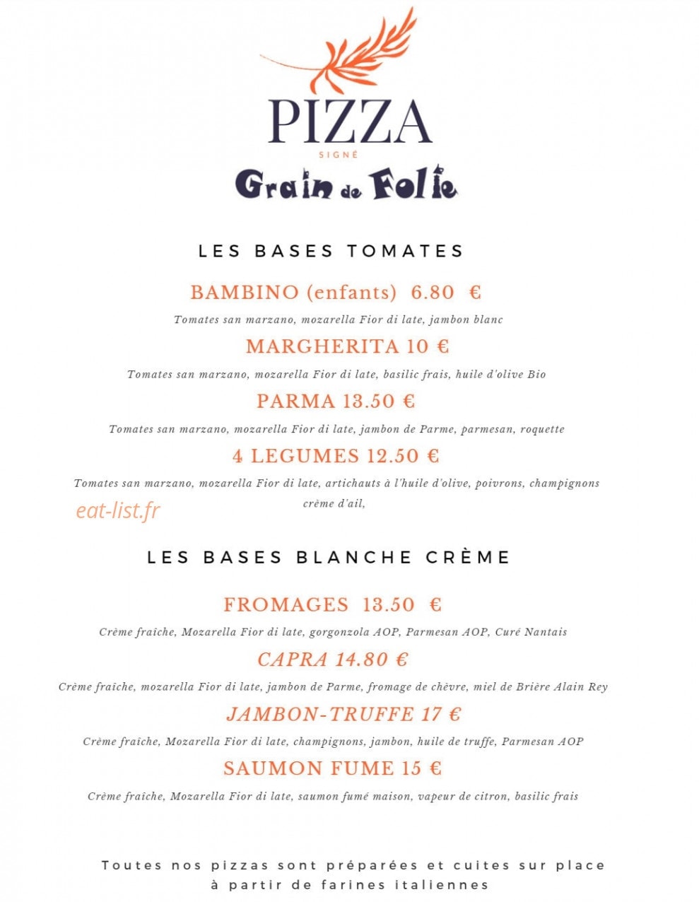 Grain de Folie — carte page 2