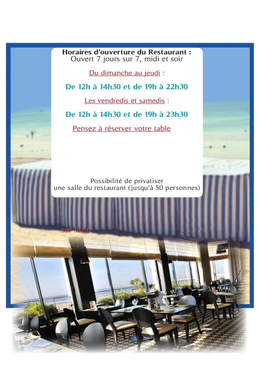 Restaurant Du Casino De Pornichet — carte page 15