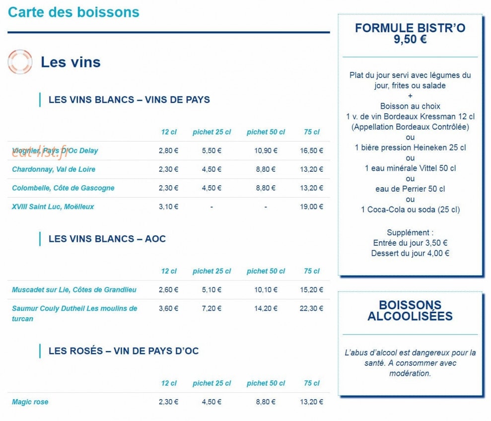 Bistrocéan — carte page 3