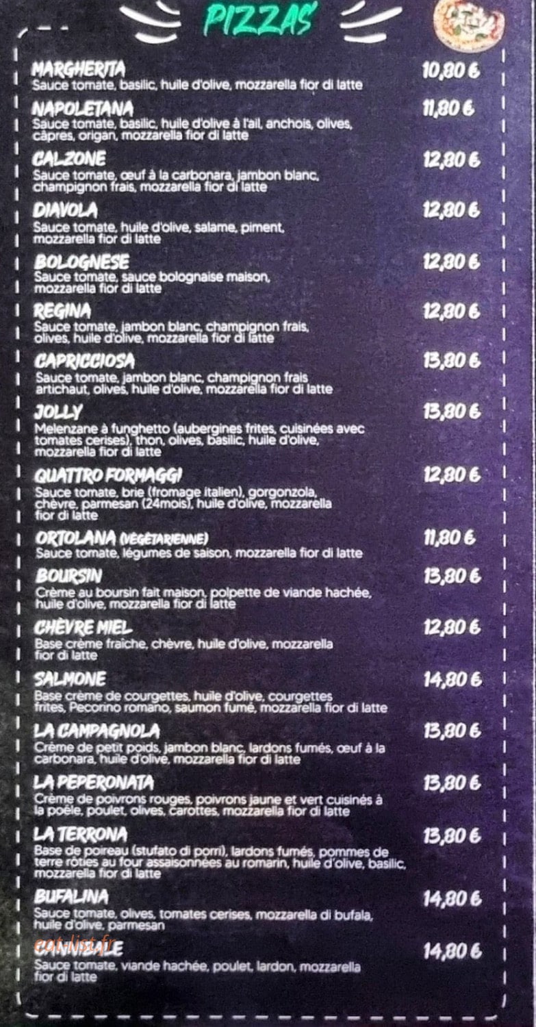 Eat'aliano — carte page 2