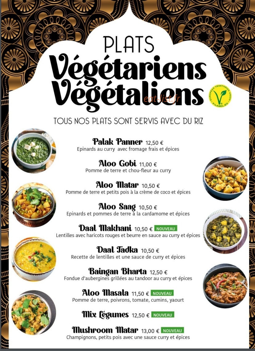 Indian Zaika — carte page 6