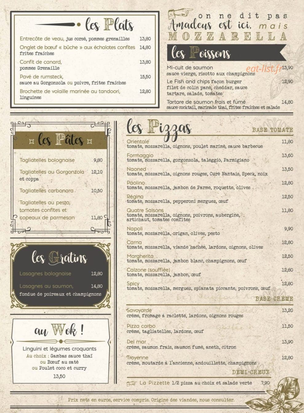 L'Orangerie — carte page 3