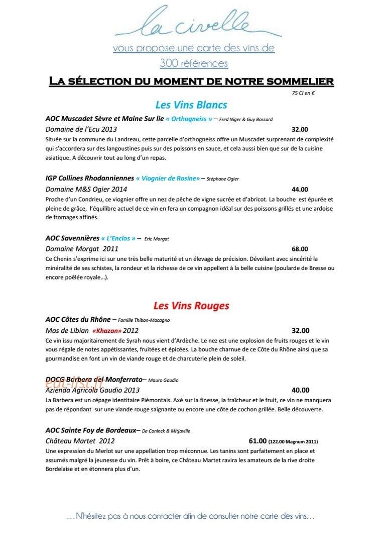 La civelle — carte page 4