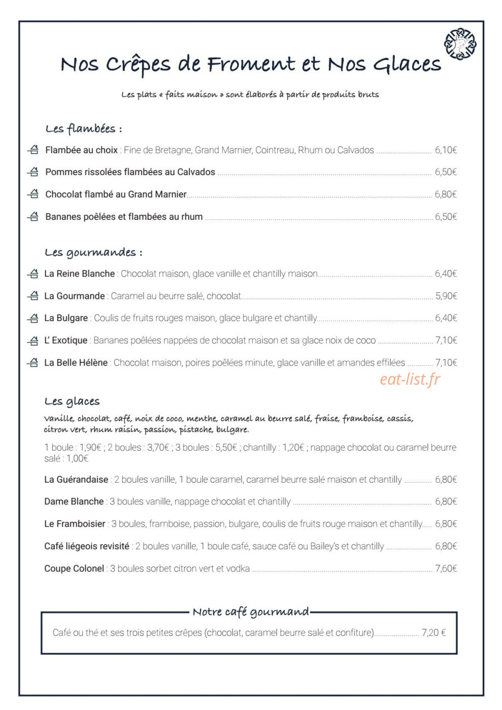 La Reine Blanche — carte page 6