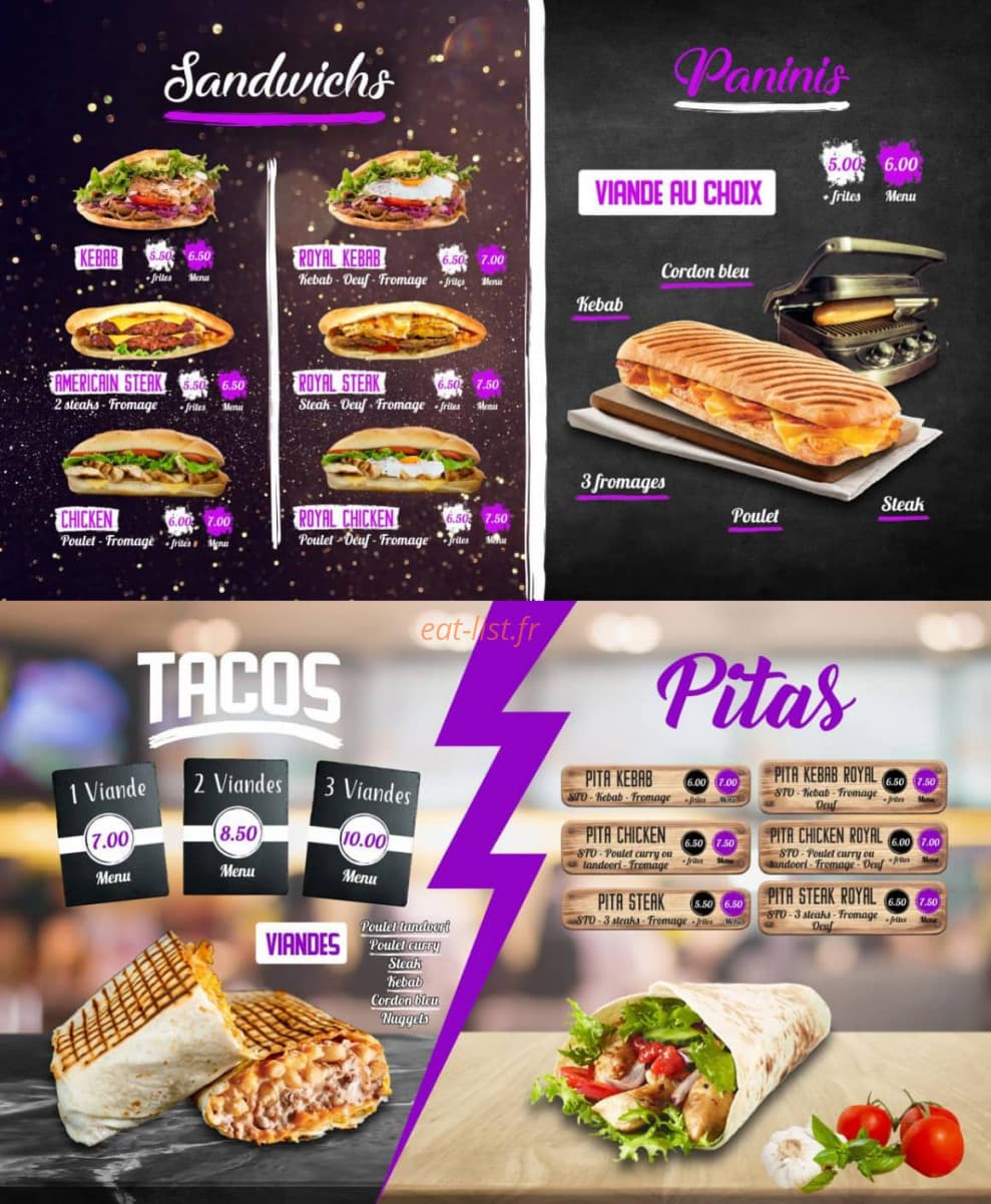 Les Epices — carte page 3