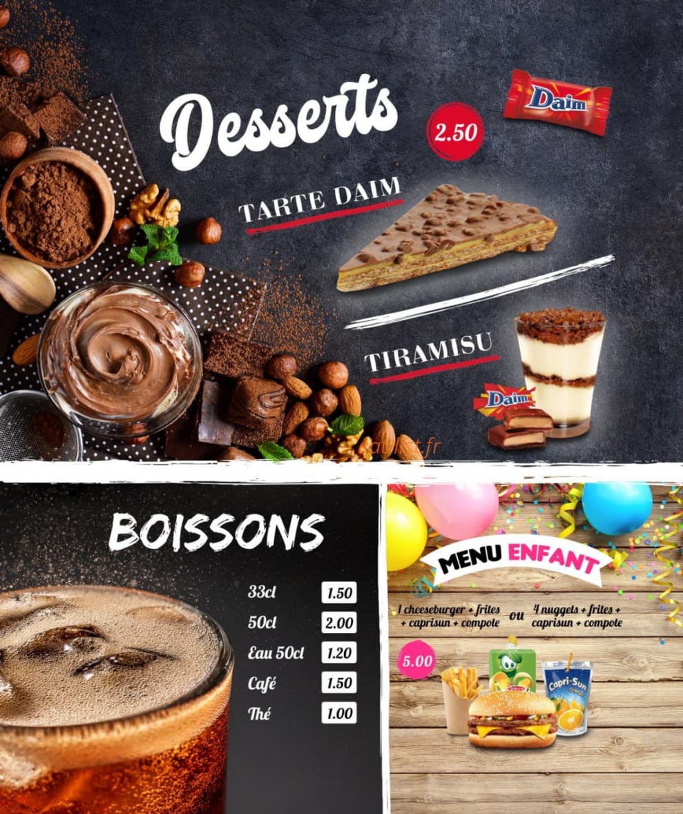 Les Epices — carte page 4