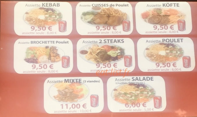 Magic Kebab — carte page 2