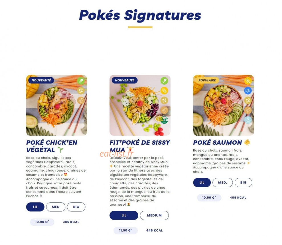 Pokawa — carte page 5