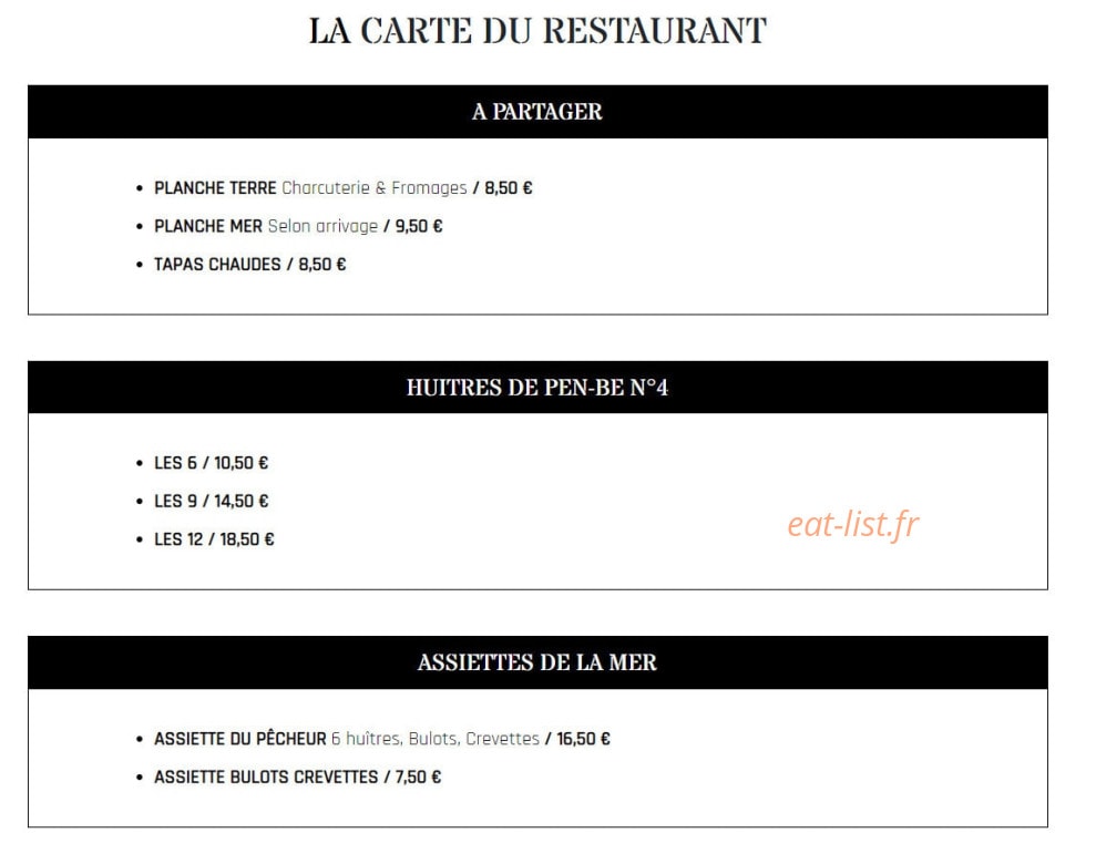 La Marine — carte page 1