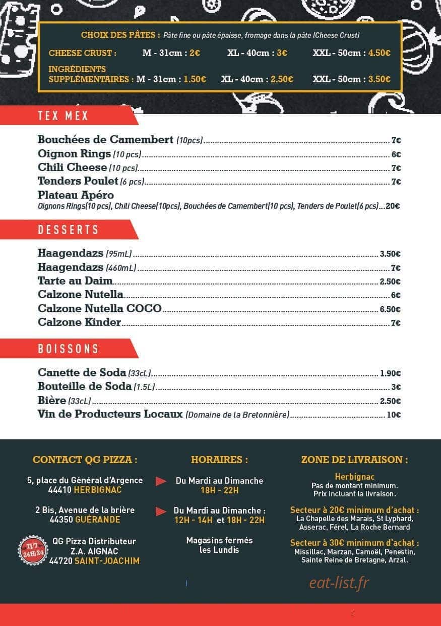 Le QG — carte page 2