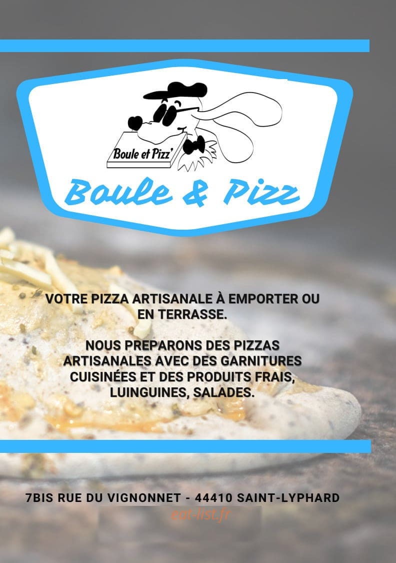 Boule et pizz — carte page 1