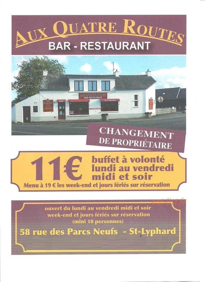 Les 4 Routes — carte page 1