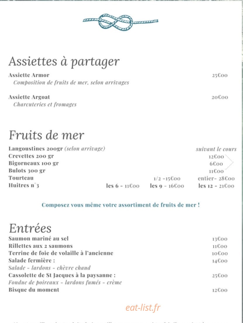 L'Armor Argoat — carte page 1