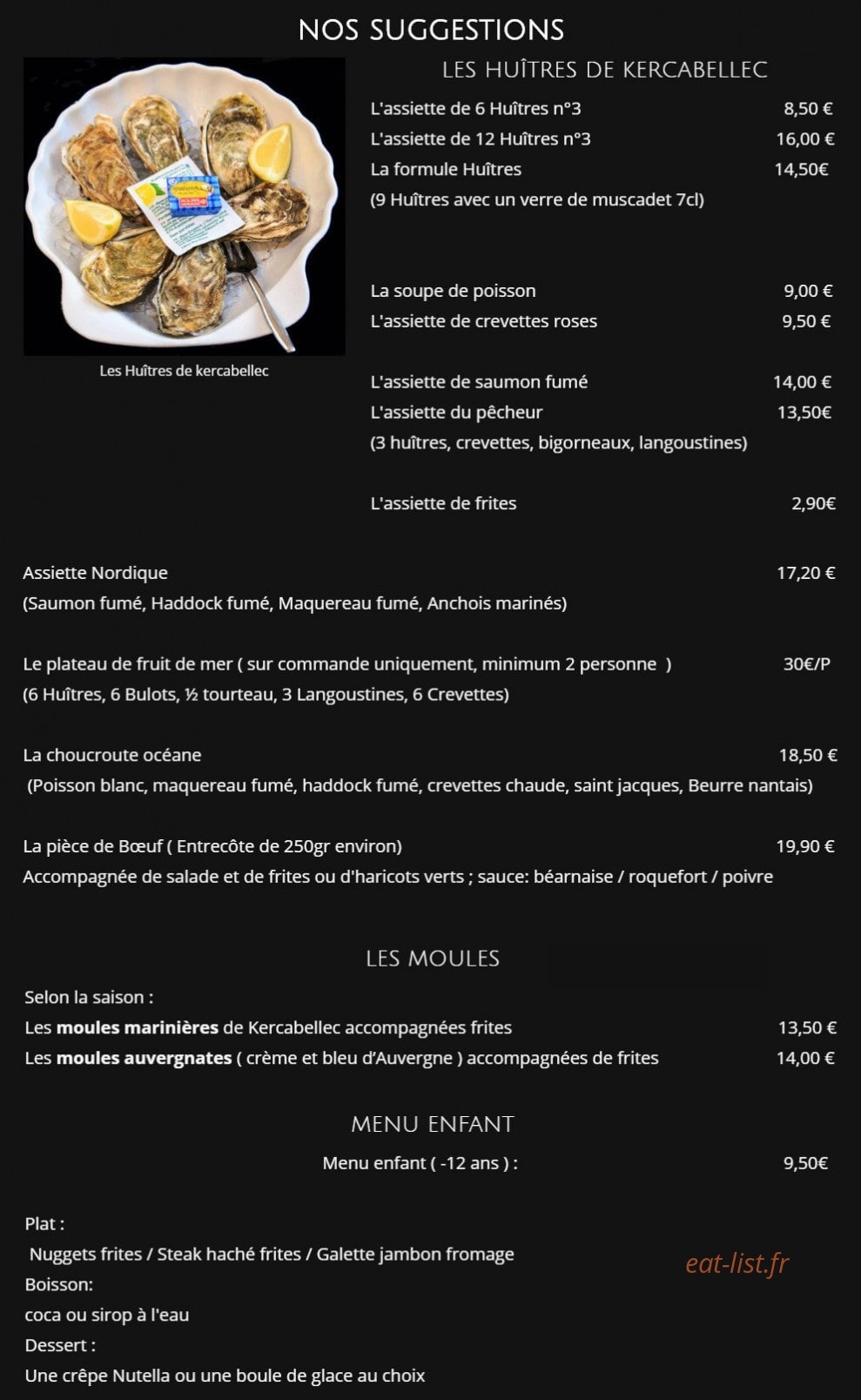 La Yole — carte page 4