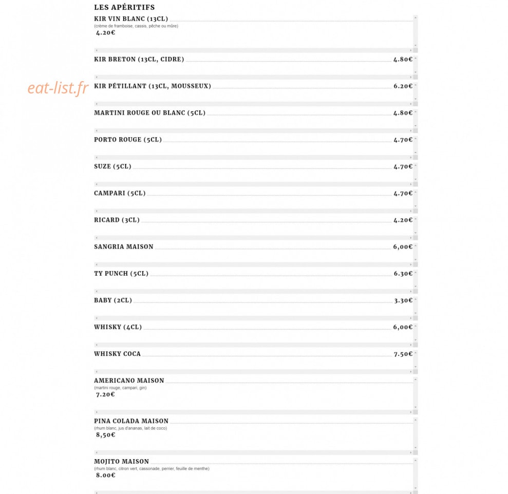 Le Belem — carte page 8