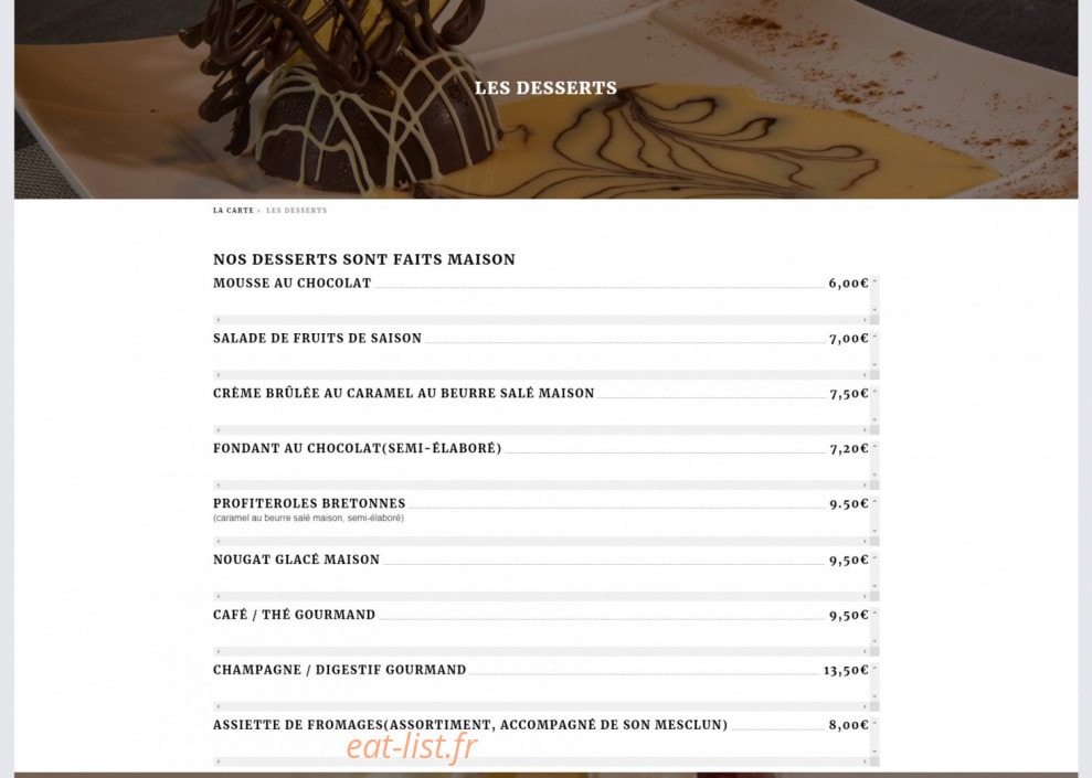 Le Belem — carte page 5