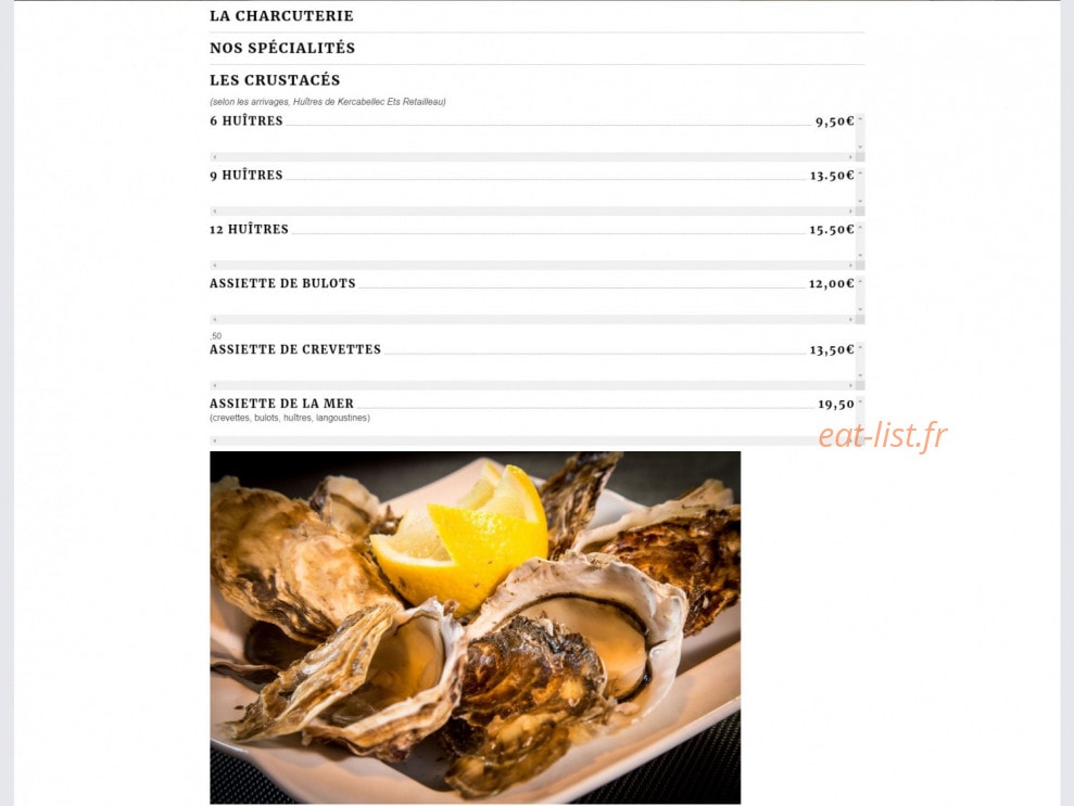 Le Belem — carte page 2