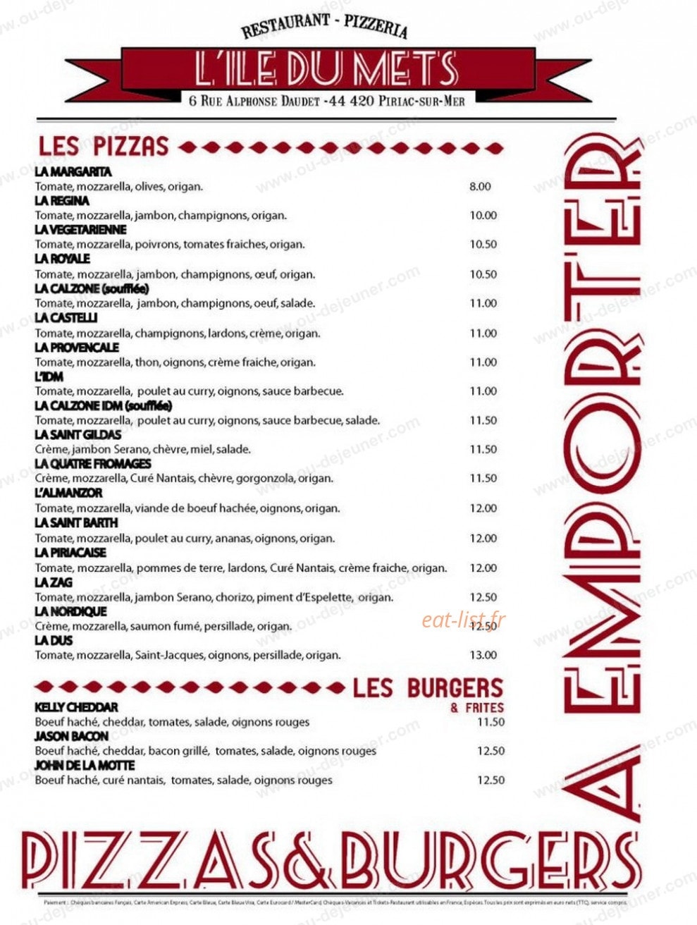 L'ile du Mets — carte page 1