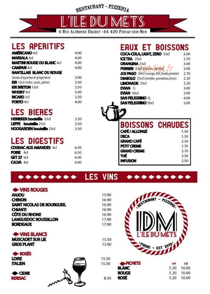 L'ile du Mets — carte page 3