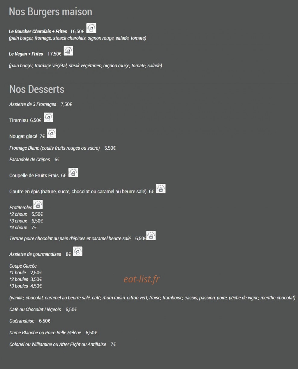 La Terrasse Fleurie — carte page 3