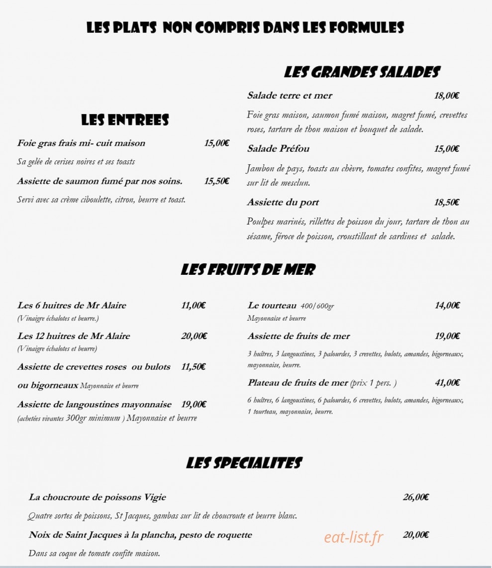 La Vigie — carte page 3