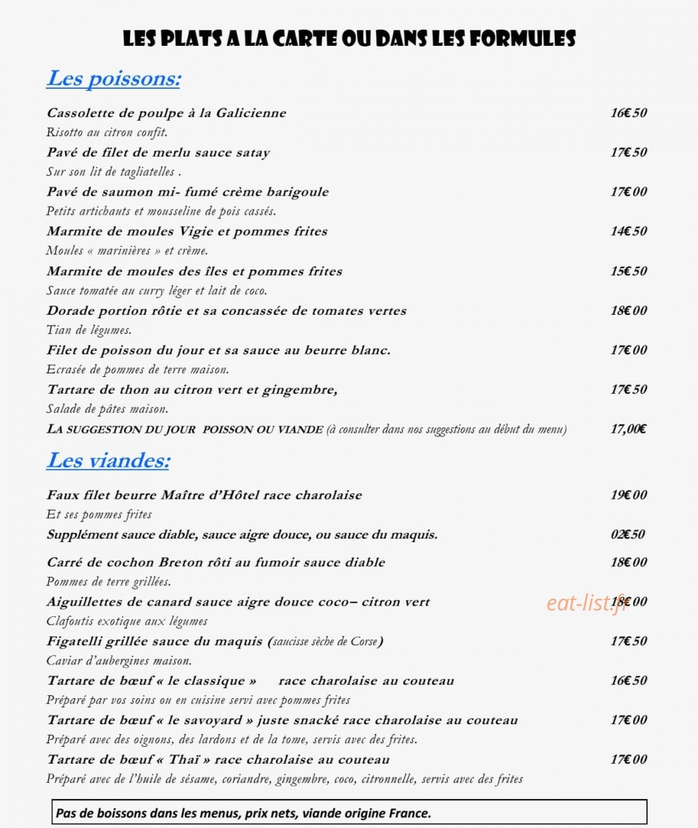 La Vigie — carte page 5