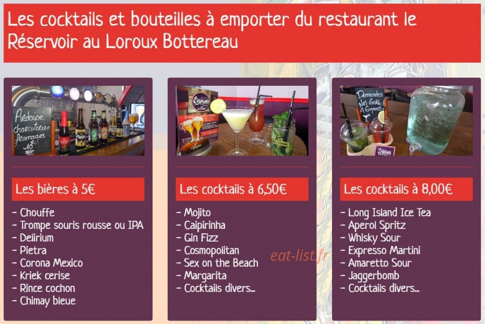 Le réservoir — carte page 4