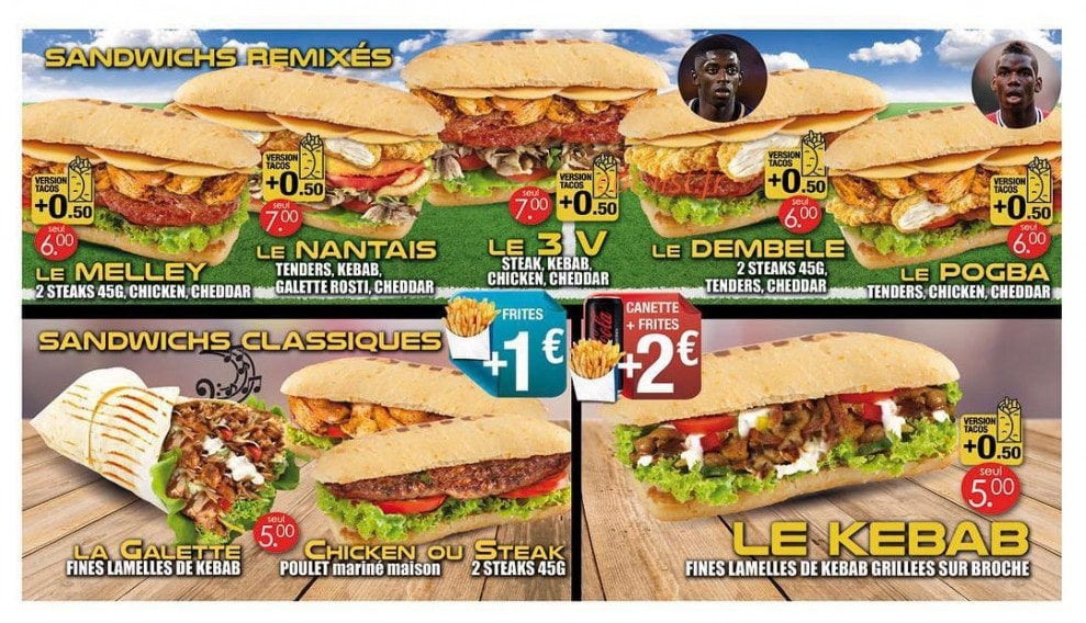 Melley Food — carte page 2
