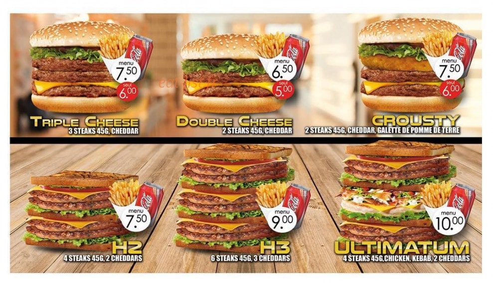 Melley Food — carte page 3