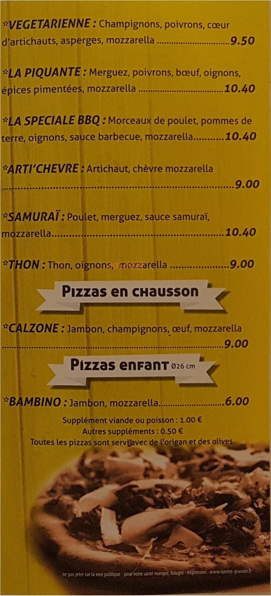 Simon say pizza — carte page 3