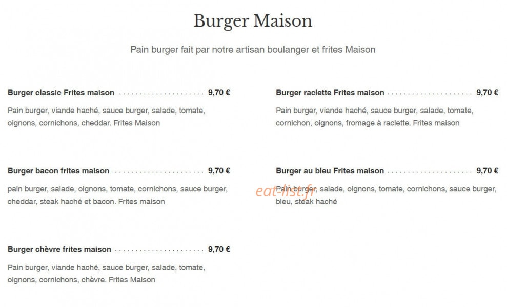 Le Relais de l'Erdre — carte page 7