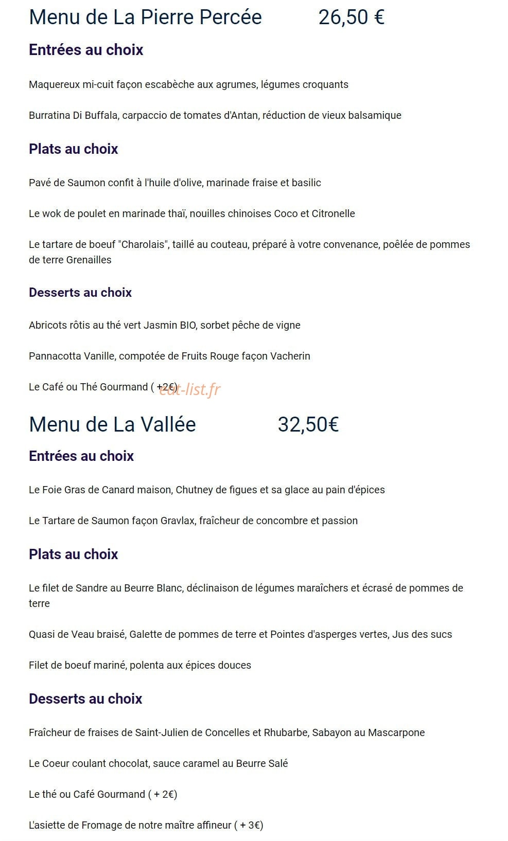 La pierre percée — carte page 2