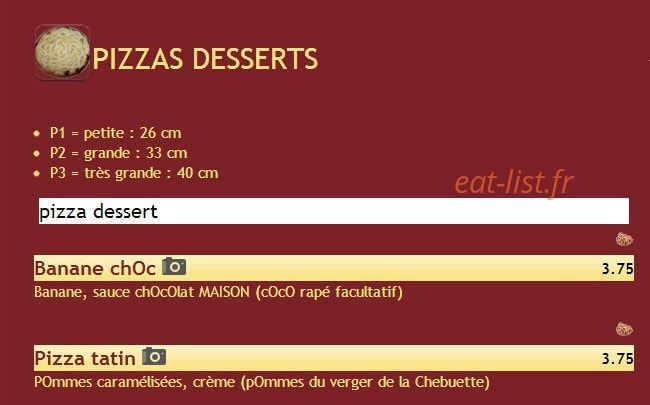Pecorino — carte page 5