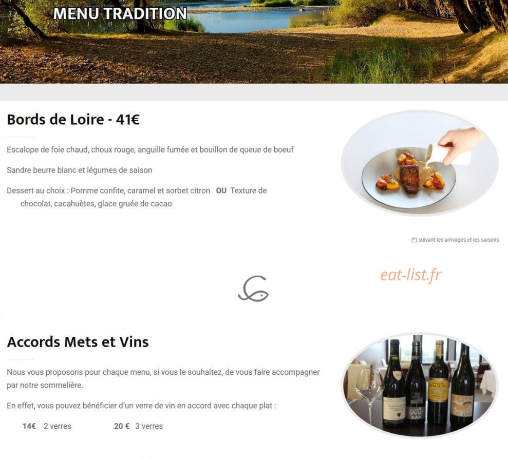 Restaurant Clemence — carte page 5