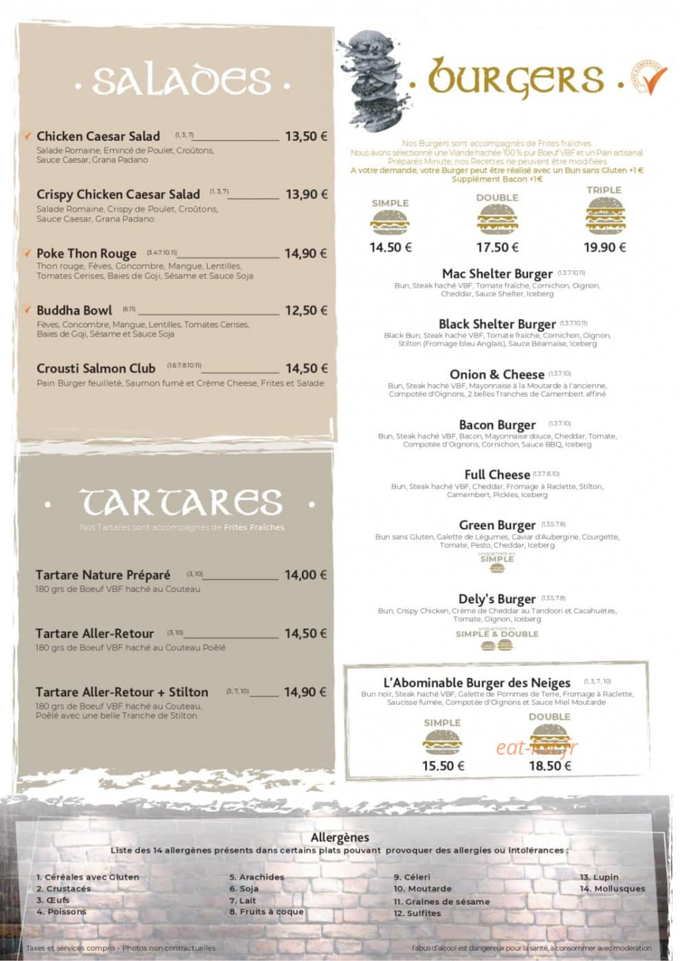 Black Shelter — carte page 2