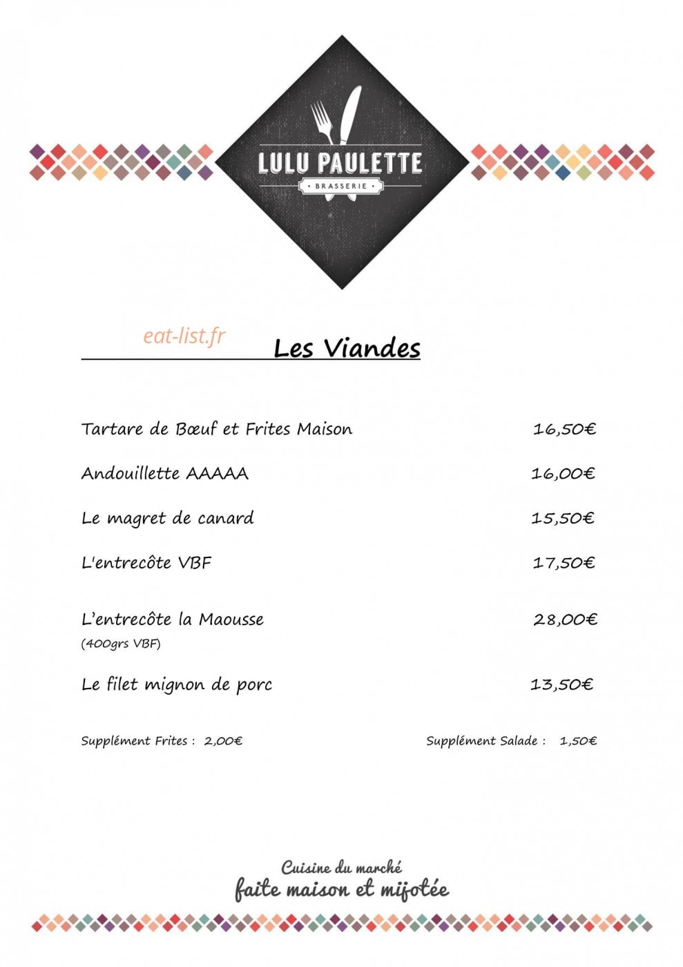 Lulu Paulette — carte page 5