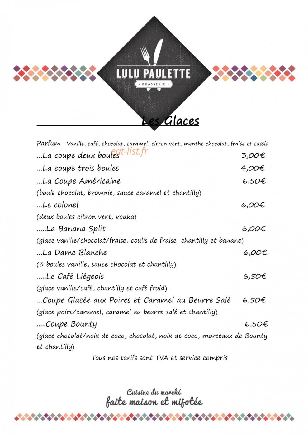 Lulu Paulette — carte page 8